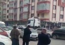 Vahşet kamyon şoförü çıldırdı. Genç osman caddesi