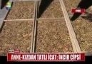 Vay beee. Anne ile kızından tatlı icat İncir cipsi