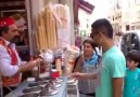 Vendedor de sorvete na Turquia