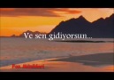 VE SEN GİDİYORSUN