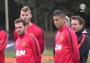 Video: Rojo's first training session