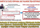 Video Suriyede kimyasal silah yalanıİZLEYİP PAYLAŞALIM!