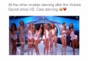 VS Models vs. Cara Delevingne Dancing