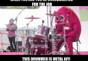 Wait for 100THIS DRUMMER IS METAL AF!!