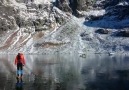 Walk on The Clearest Ice in the World Unbelieveable WOW