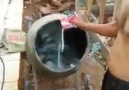 Washing Machine in the Construction site