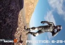 Watch out for flying HONDA!  - Pikes Peak
