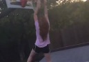 Watch This Guy Get Dunked On By A Girl!