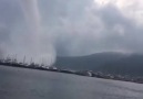 Waterspout in Marmaris Muğla Turkey Today!Marmariste su hortumuReport