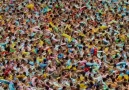 Wave-pool on a hot summer day in China OMG!