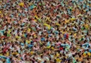 Wave-pool on a hot summer day in China OMG!