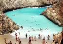 wave pool Seitan Limania beach Akrotiri Crete Greece