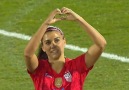 WHAT. A. GOAL. Alex Morgan scores her 100th goal for the U.S. Soccer WNT