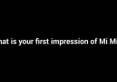 What is your first impression of