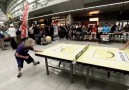 When Football Meets Table Tennis, LOL