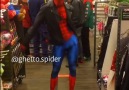 When its weekend and you take a break from the Avengers ghetto.spider IG