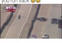 When the cops dont know you run track.