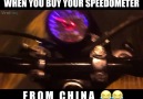 When you buy your speedo from china