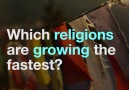 Which religions are growing the fastest?