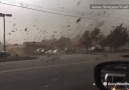 WHOA: Utah tornado sends debris flying across road