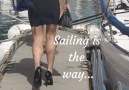 Women who sail - We salute you. Every day!