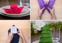 10 Wow-worthy Napkin folds that belong on the table... not on your lap!