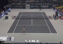 WTA - Linz Final Gauff vs. Ostapenko Championship point Facebook
