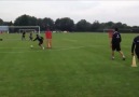 Wycombe Wanderers F.C shooting exercise