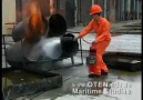 Yangına Co2 Tüpüyle müdehale