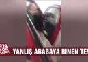 Yanlış arabaya binen teyzeyi bir türlü ikna edemedi