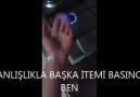 Yanlışlıkla başka itemi basınca ben :D