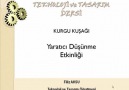 Yaratıcı Düşünme Etkinliği sunusu