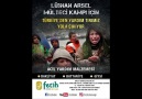 Yardım Tırımız Lübnan Arsel Mülteci Kampı İçin Yola Çıkıyor