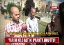 Yarım kilo altını parkta unuttu!