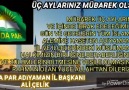 Yarın Mübarek üç aylar başlıyor.oruçlu olalım inşallah.