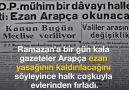 Yasaktan sonra ilk Ezan-ı Muhammed