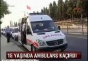 15 Yaşında Ambulans Kaçırdı Polisler 20 Dakika Takip Etti :)