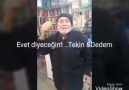 80 yaşındaki Tekin dede güçlü bir şekilde EVET diyor.