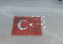 600 yavru kartal askerle  Türk bayrağımızın oluşumu