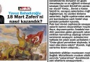 Yavuz Bahadıroğlu : 18 Mart Zaferi’ni nasıl kazandık?