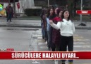 Yaya geçidinde halay!