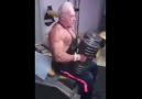 74 year old bodybuilder! Respect!