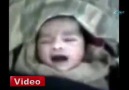Yeni Doğmuş Bebek Allah diye Ağlıyor Suriye