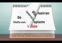 Yeni Eğitim - Öğretim Çalışma Takvimi