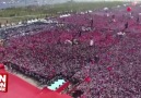 Yenikapı miting alanı drone ile böyle görüntülendi