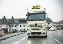 Yeni Mercedes Actros için ilginç bir etkinlik