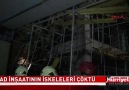 Yeni Stadyum İnşaatında İskele Çöktü