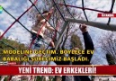 Yeni trend ev erkekleri!