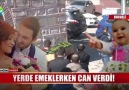 Yerde emeklerken can verdi!