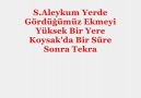 Yerde Gördüğümüz Ekmeği Ne Yapmalıyız ? Sorusuna Cevap